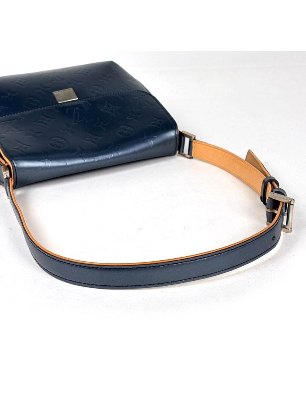 ★SOLD★ Louis Vuitton Webstar Street Shoulder Bag Monogram Matte Blue - Picture 6 of 8